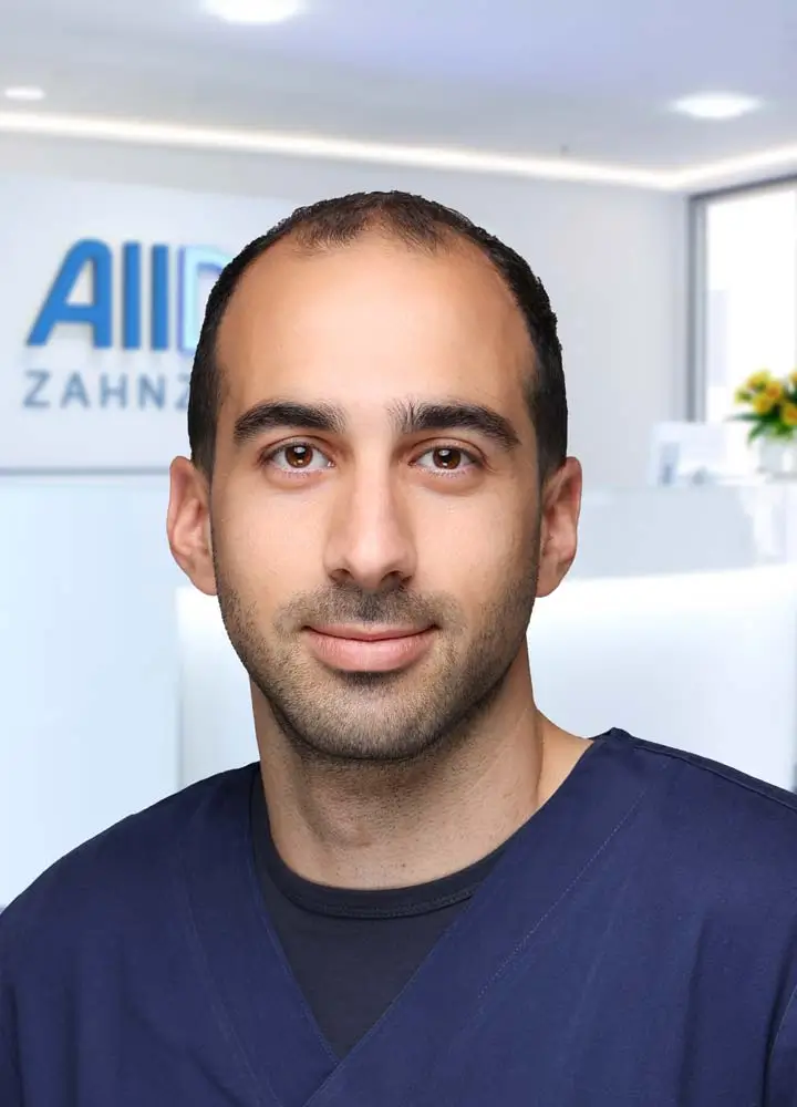 Portrait Oralchirurg Tarek Kamareddine (AllDent Frankfurt)