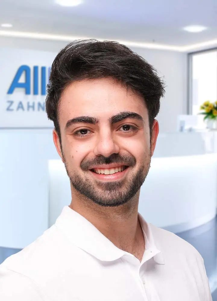 Portrait Zahnarzt Edin Mansour Muhi (AllDent Frankfurt)