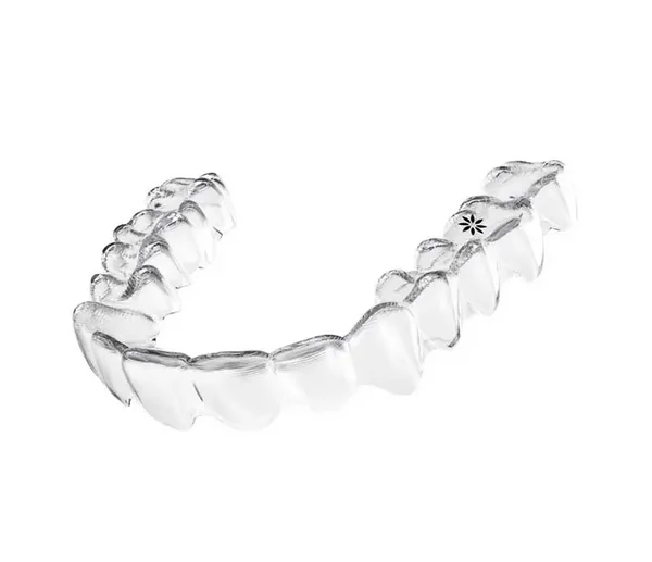 Invisalign: Modell einer Zahnschiene